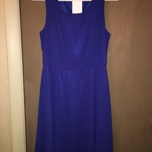 Blue fancy dress, w/waist tie or a thin scarf